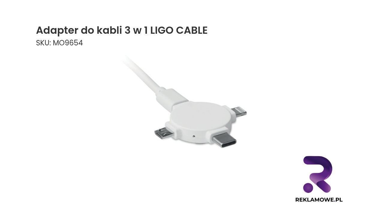 Adapter do kabli 3 w 1 marki LIGO CABLE