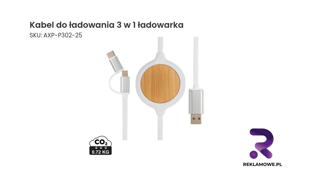 Kabel do ładowania 3 w 1, ładowarka bezprzewodowa 5W Kabel do ładowania 3 w 1 ładowarka