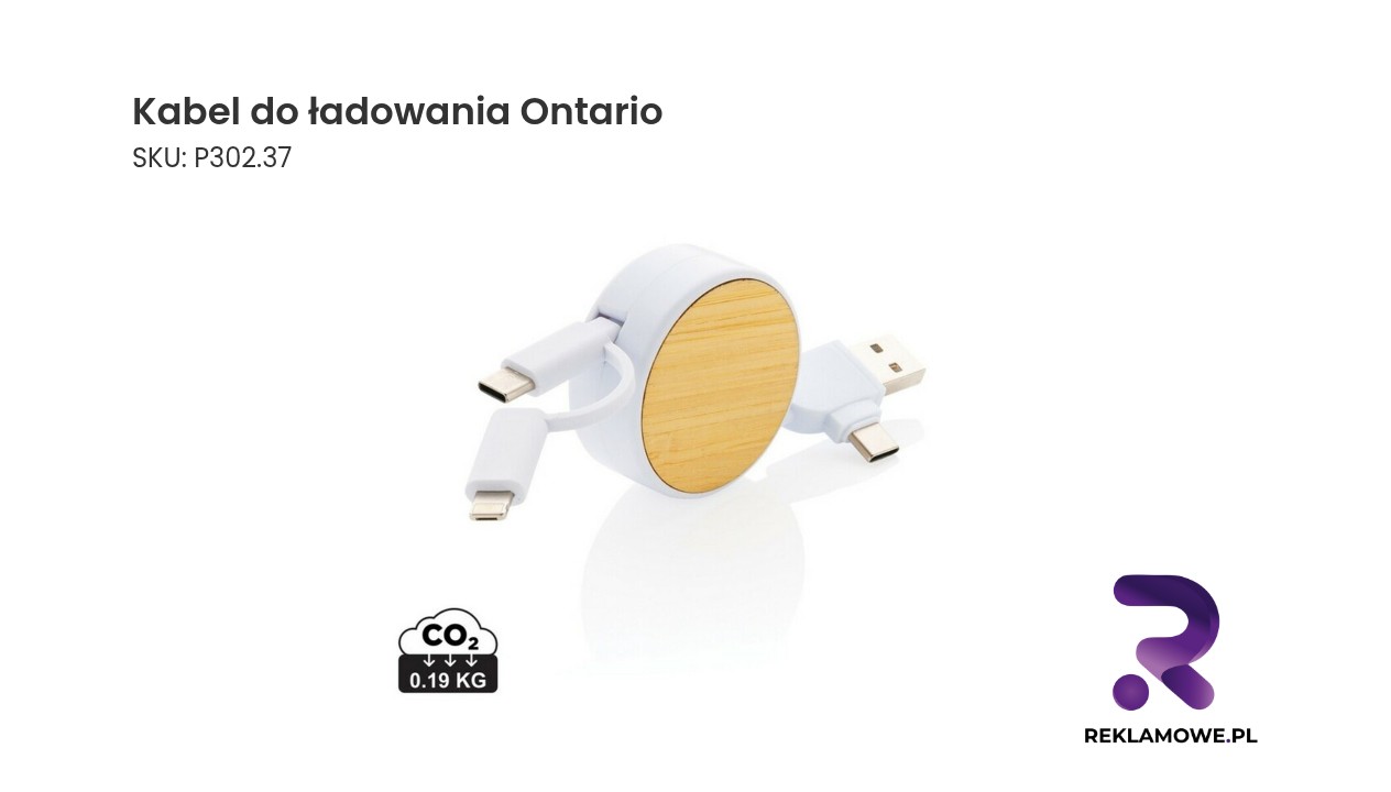 Kabel do ładowania Ontario idealny dla twojego urządzenia