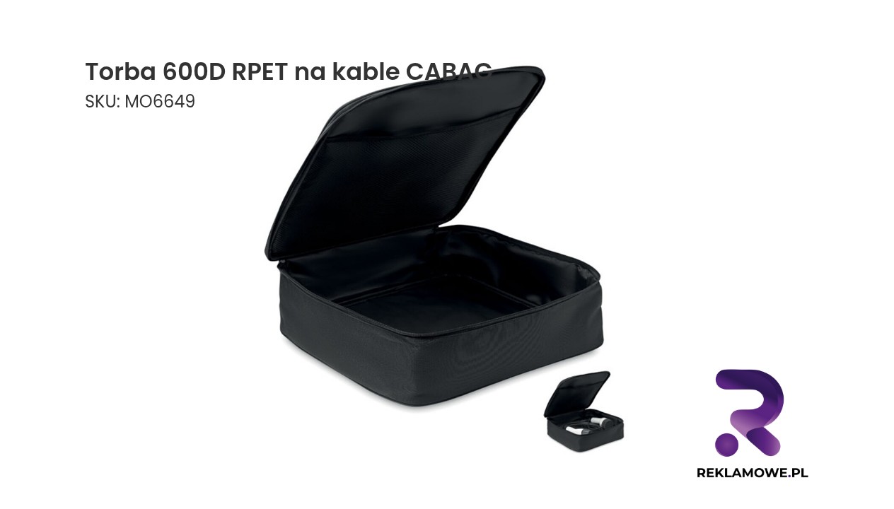Torba 600D RPET na kable CABAG