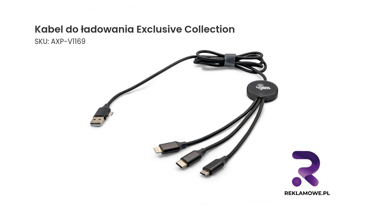 Kabel do ładowania Exclusive Collection – elegancki przewód do ładowania