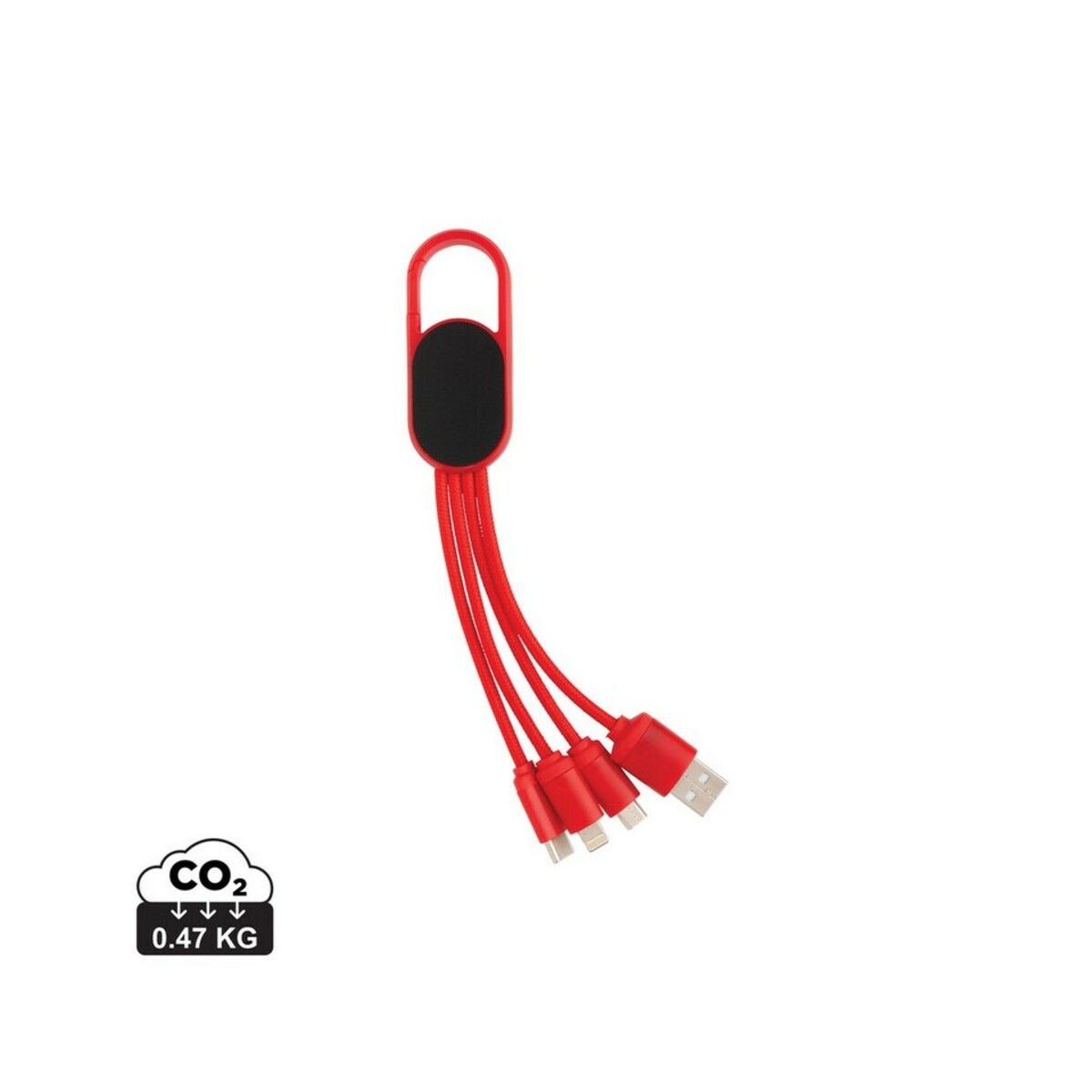 Kabel do ładowania 4 w 1 z karabińczykiem P302.071_S_0